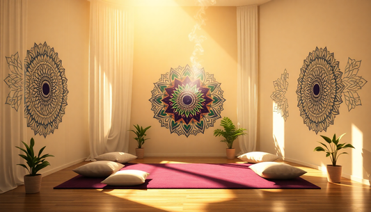 Elevate Your Space: Infusing Spiritual Serenity with Mandala Designs