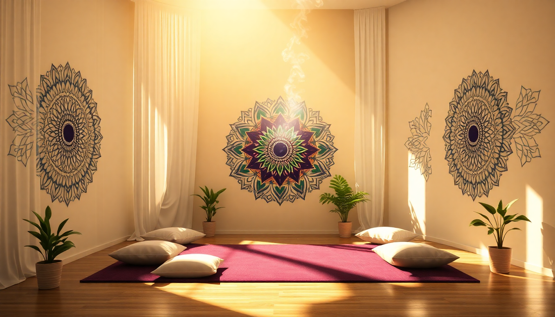 Elevate Your Space: Infusing Spiritual Serenity with Mandala Designs